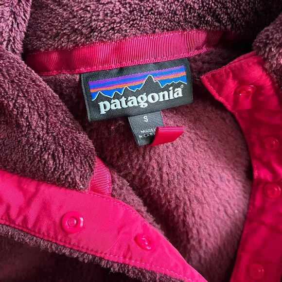 Patagonia plum Re-Tool fleece S - Picture 4 of 8